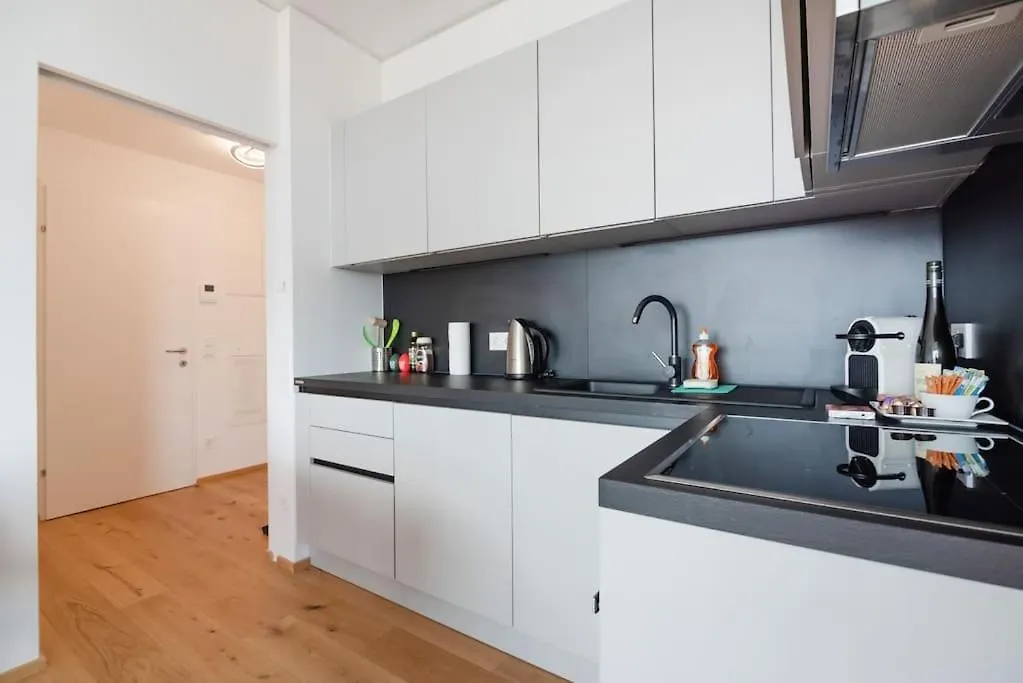 Apartament Hoch Hinaus, Neu Und Stilvoll Mit Pool Am Dach Wiedeń